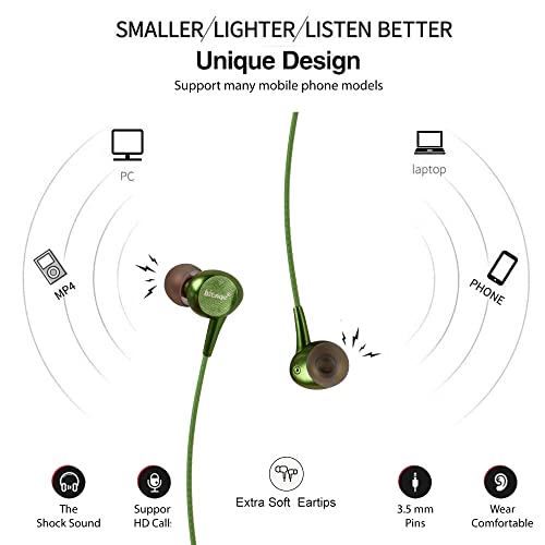Image of Hitage HB-131+ Super Extra Bass Earphones with mic Wired Headset