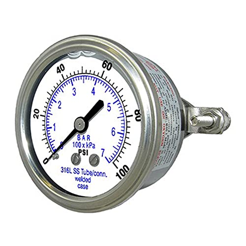 Cadran 30"/0 hg PIC Gauges instrument de mesure dépression compact 1.5" 303T-158A