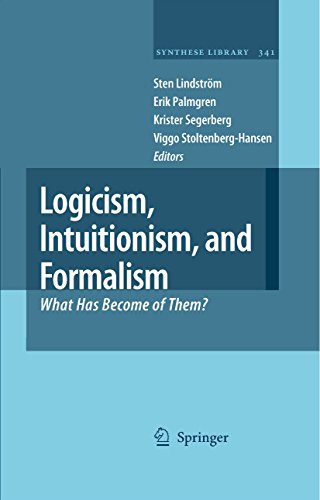 Logicism, Intuitionism, and Formalism: What Has Become of Them? (Synthese Library Book 341)