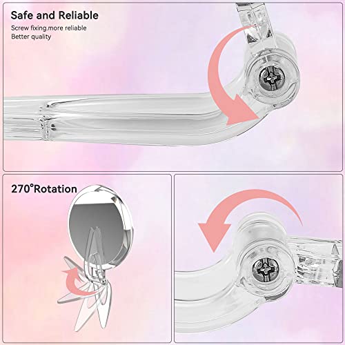 30X Magnifying Mirror, 30X/1X Two Sided Hand Mirror,Travel Mirror For Precise Makeup Applications,Tweezing, And Blackhead/Blemish Removal，6 Inch #TOP3