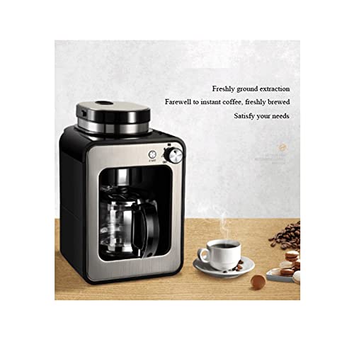 LNLYF Frisch gemahlene Kaffeemaschine Haushalt automatische All-in-One-Maschine Amerikanisches Kaffee-Brewing-Mini… – Bild 3