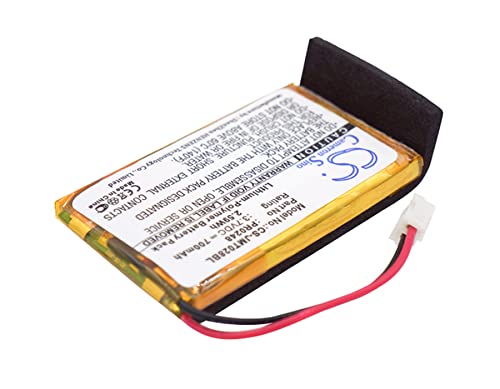 SPANN Battery Replacement for Jay Transmitter ERUS, Transmitter UR E, Part No: PR0248 3.7V