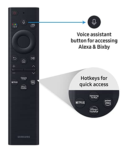 Image of Samsung 214 cm (85 inches) 4K Ultra HD Smart Neo QLED TV QA85QN90BAKXXL (Titan Black)