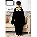 WAFUNNE Kids Penguin Costume Cosplay Halloween Animal Onesie for Boys Girls Child Penguin XL