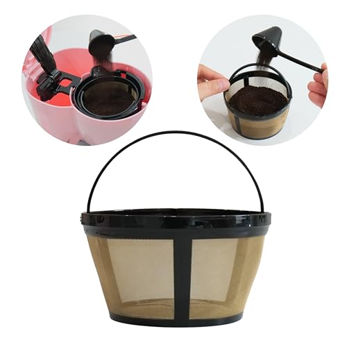 Tronmei CFLW240301 Reusable Coffee Filters 8-12 Cups,Fits Most Mr. Coffee And Black & Decker Coffee Makers,Replaces Your Paper Coffee Filters,Bpa Free thumb #4