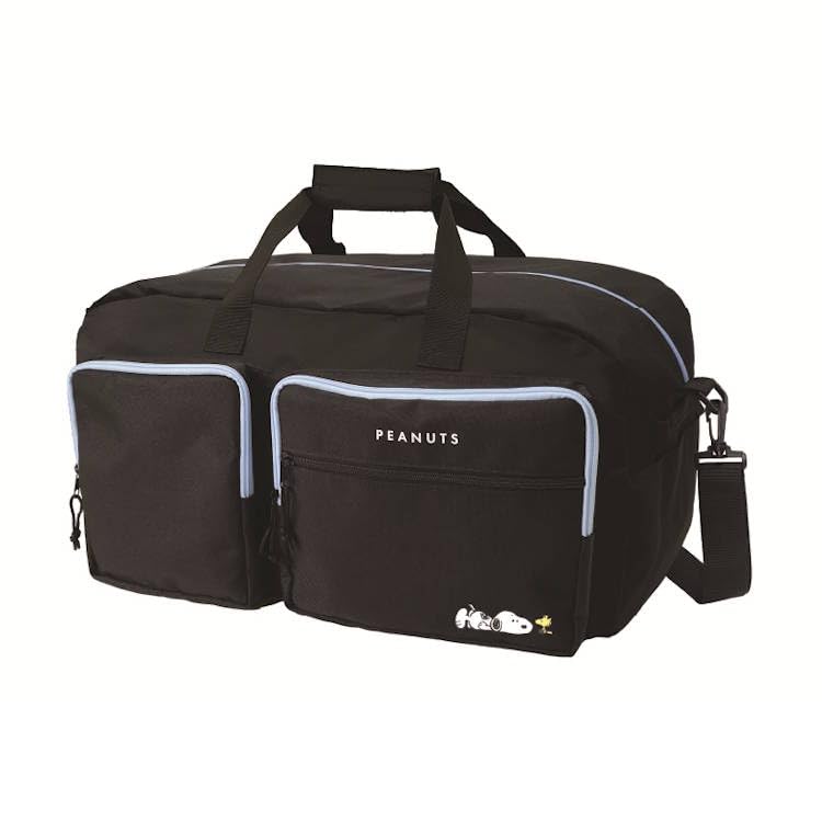 Amazon.co.jp: スヌーピー ツインポケット トラベルボストンバッグ 45L
