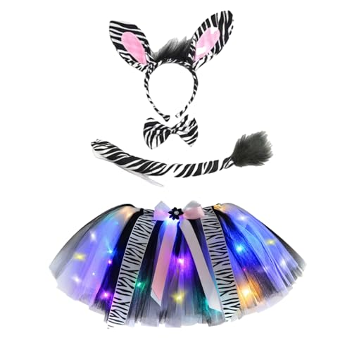 Jupes pour enfants filles en tulle rouge, cadeau idéal de carnaval