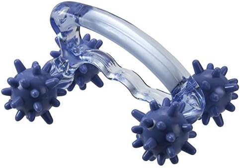 Therapy in Motion 4 Spikey Ball Roller/Massage Bar for Self-Massage - Plastic & PVC - One Size