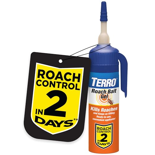 Terro T502 Ready-to-Use Indoor Cockroach Gel Bait Killer - Kills German,...