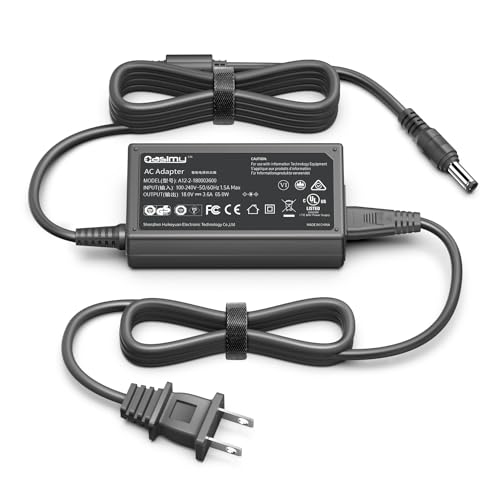 CASIMY 18V AC Adapter Charger Compatible with Beats by Dr Dre Beatbox Portable Wireless High Performance HD Speaker System BSC60180333 DYS602-180360W Replacement Switching Power Supply Cord Charger