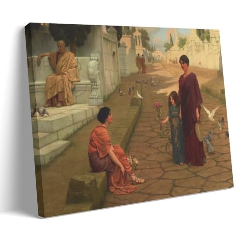 Impression sur toile Godward décoration salon et chambre moderne