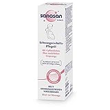 sanosan Schwangerschaftsöl klinisch getestet - Beugt Dehnungsstreifen & Schwangerschaftsstreifen...