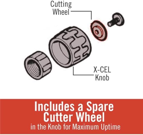RIGID 31622 Model 150 Constant Swing Tubing Cutter, 1/8-inch to 1-1/8-inch Tube Cutter
