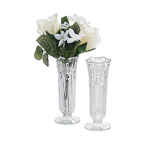 Fun Express Small Plastic Bud Vases - Set of 12 Cover