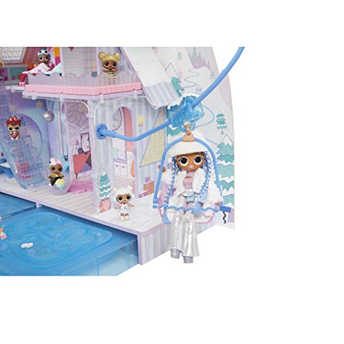 Lol Surprise Winter Disco Chalet Wooden Doll House With Exclusive Family 95 Surprises 79