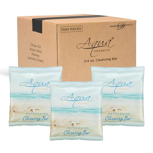 Bar Soap, Travel Size Beach Hotel Amenities, 0.5 oz (Case of 1000)