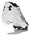 Under Armour Men's Leadoff Low RM, Black (011)/White, 9