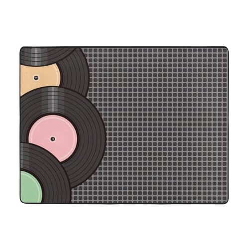 Alfombras de vinilo para decoración de sala de estar, alfombras suaves y lavables para dormitorio, alfombra interior de 63 x 48 pulgadas para dormitorio, sala de estar