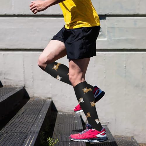 Chaussettes de compression running confort voyage avion et sport - 2