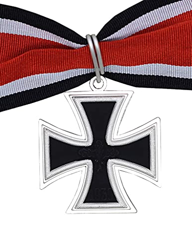 JXS Prussian Cross Medal of Honor, 1957 Knight's Cross Replica, 1:1 Alloy Medal Replica, Medal Collectible Souvenir