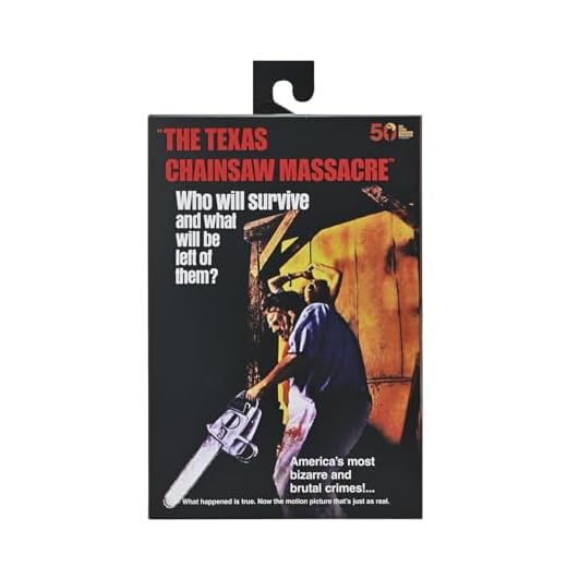 Texas Chainsaw Massacre Actionfigur Ultimate Leatherface – Mobile Horror Sammelfigur mit Zubehör – ca. 18 cm – Offizielle Lizenz – für Fans, Sammler und Liebhaber