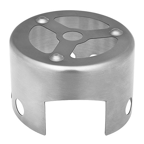 Fogão Externo, Romacci Fogão a álcool ao ar livre e conjunto combinado de rack Mini Fogão a álcool p