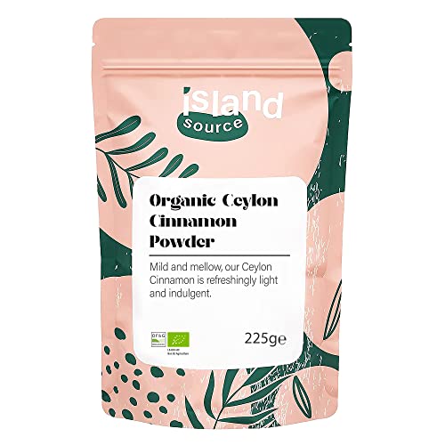 Island Source Organic Cinnamon Powder 225g