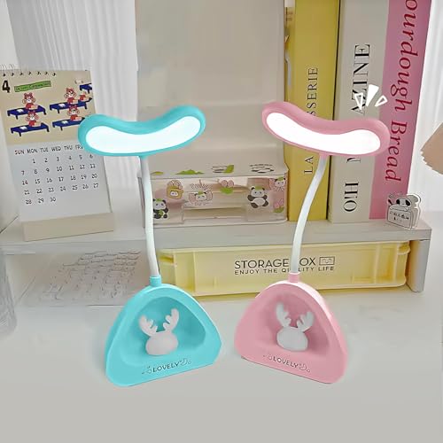 Image of Oblivion Silicone Panda Night Light - Cute Touch Sensor LED Lamp for Kids, Girls & Boys, Multicolor Rechargeable Bedroom Decor, Portable Bedside Night Lamp for Home (Rabbit Night Light)