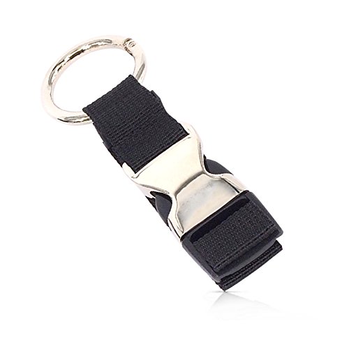MCUILEE Sangles à Bagage/Add-A-Bag/Porte-Jacket/Sac à Main Clip/Ajouter Un Sac de Bagages Sangles/Luggage Strap,Noir Cover