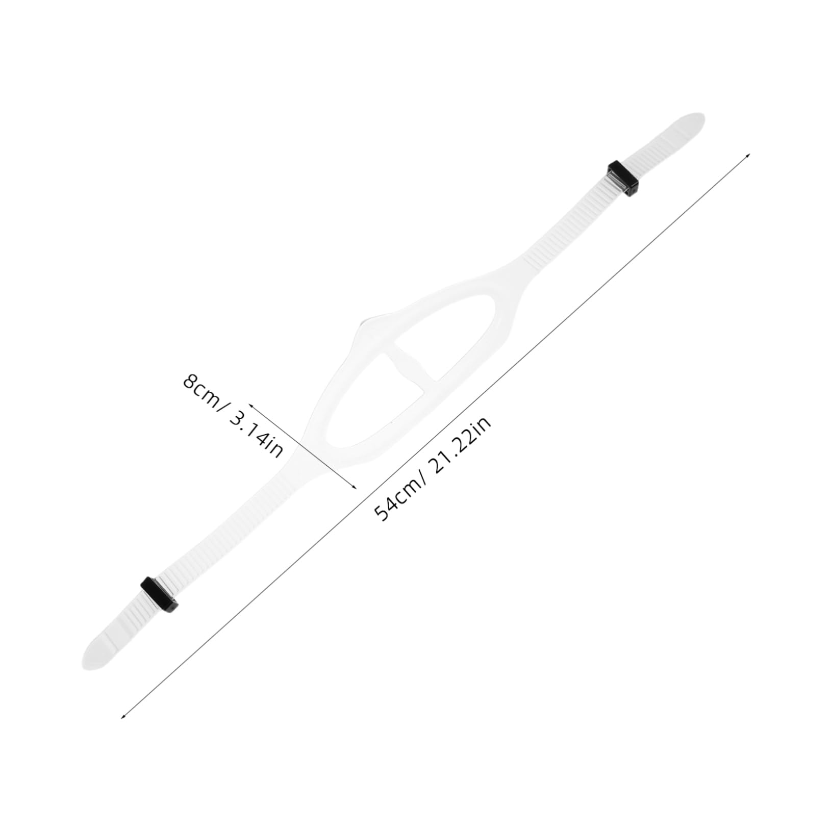 Toddmomy 2Pcs Silicone Straps for Comfortable Swimming Diving Snorkeling Accessories Unisex Design for Men Women Complete Eyewear Gear for Underwater Adventures