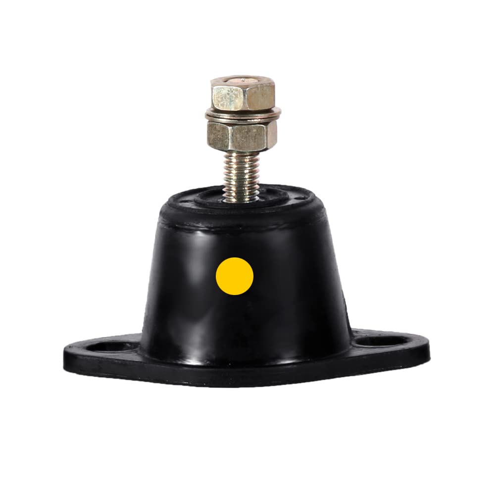 Easyflex Anti Vibration Turret Rubber Mounts, Load 110kg and 8mm