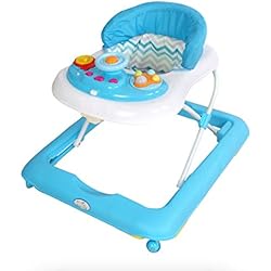 Tacata Barato Andador para bebé modelo volante celeste. Andador de actividades o tacatá