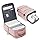 BJLFS Borse da Cabina per Ryanair 40x20x25 Bagaglio a Mano Zaino da viaggio aere,Zaino Easyjet 45x36x20,Zaino Casual per laptop da 14 pollici per scuola,Rosa Leggero