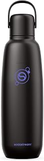 Sodastream - Fizz & Go Stainless Steel 0.9L Thermos Bottle, Black