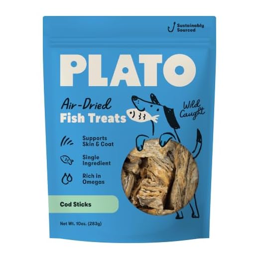 PLATO Hundur's Crunch Jerky Fingers 10oz, Natural