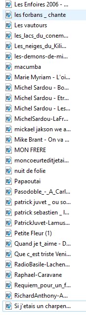 Midifiles de Chansons Françaises pour Arrangeurs Yamaha, Korg, Roland, Ketron, Clé USB prête à l'emploi