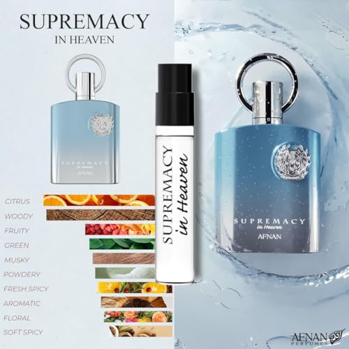 Image of Afnan Supremacy Homme Series Discovery Kit, 5-Piece Miniature Perfume Set - 2ml x 5 Vials