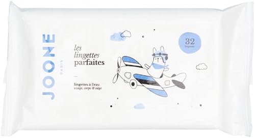 BABY FEUCHTTÜCHER AUF WASSERBASIS, Parfümfrei & Hypoallergen, Biologisch abbaubar Cover