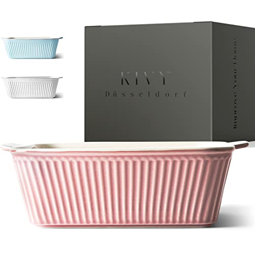 KIVY Auflaufform Klein - Ideal für 1-2 Personen - Lasagneform - Keramik -...