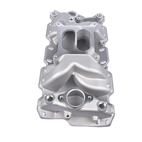 Image of Intake Manifold Replacement for SBC Chevy 350 Small Block 22026 82026 52026 | Aluminum Dual Plane Air Gap