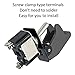 ESUPPORT 12V 20A Black Cover Rocker Toggle Switch SPST ON/Off Car Truck Boat 2Pin Pack of 5