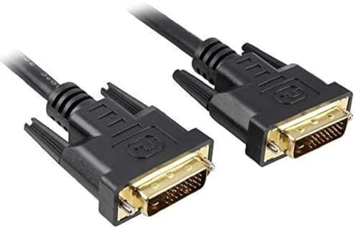 PremiumCord DVI Verbindungskabel - 5m, Dual-Link, DVI-D (24 + 1) Stecker auf Stecker, Digital, Full HD 1080p, max. Aufl&ouml;sung: 2560 x 1600 Pixel 60Hz, Farbe schwarz