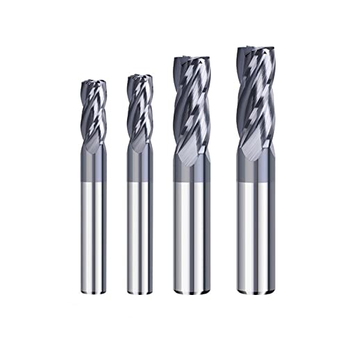 LSDLOUYAQNG CNC-Eckenradius-Schaftfräser, 1 Stück