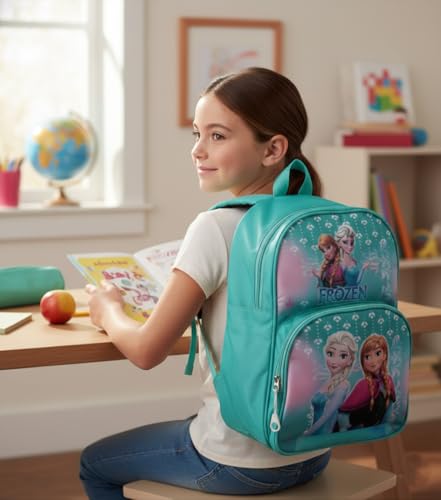 Image of Stylbase 15 Inch 3D Cartoon School Bag for Boys & Girls | Waterproof Lightweight Polyester Kids Backpack with Bottle Pocket | Ideal School Bags for Kids Nursery, LKGClass (3-5 Years)