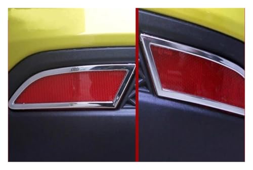 Cromado protector de luz trasera para Ford Focus 2012-2015 con acabado brillante elegante 3