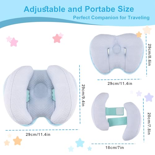 Almohada de apoyo para cabeza y cuello bebé KAKIBLIN miniatura 6