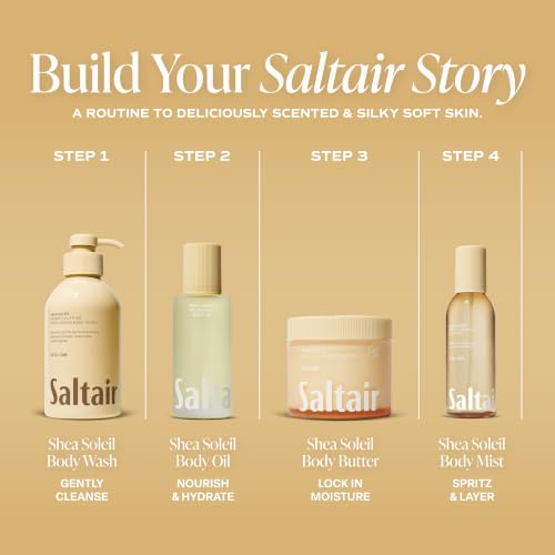 Image of Saltair Multi-Lipid Body Butter | Shea Soleil Hydrating Cream | 10 oz