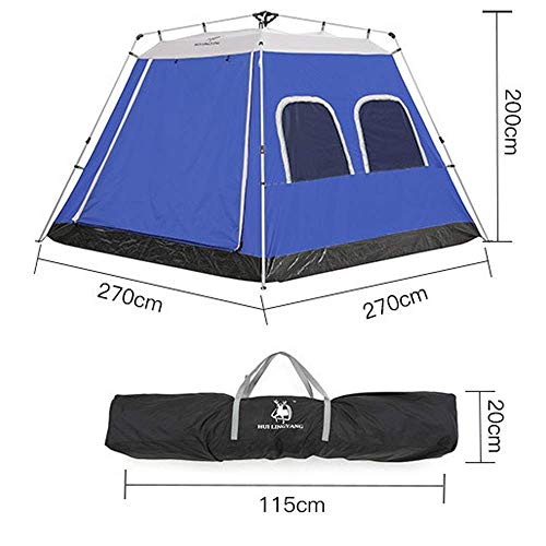 Tente de camping familiale imperméable pour randonnée et pêche