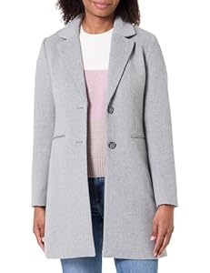 TOM TAILOR Denim Damen Slim Fit Wollmantel
