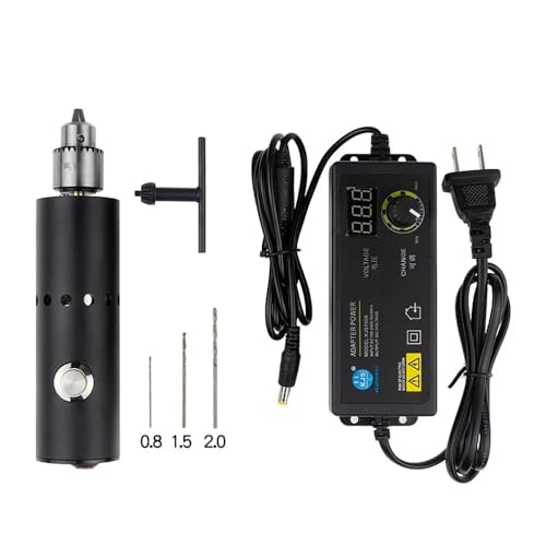 Mini Taladro Eléctrico 0.3-6.5MM 3V-24V con Velocidad Variable miniatura 2